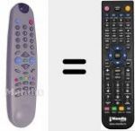 Telecomando sostituto di RC141 (5T1187F)