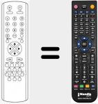 Telecomando sostituto di 2040