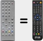 Telecomando sostituto di RJ2307E