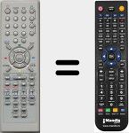 Telecomando sostituto di 076R0HM020