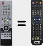 Telecomando sostituto di RCL05