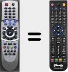 Telecomando sostituto di RC431