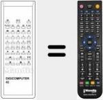 Telecomando sostituto di DIGICOMPUTER43