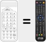 Telecomando sostituto di DIGICOMPUTEROSD