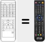 Telecomando sostituto di AV5636