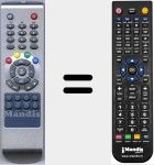 Telecomando sostituto di RCM40M50