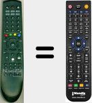 Telecomando sostituto di RCDHP8100U