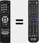 Telecomando sostituto di P702000013