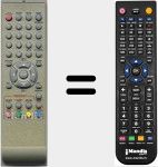 Telecomando sostituto di RC38EXC