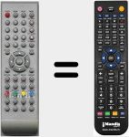 Telecomando sostituto di RC49EXC