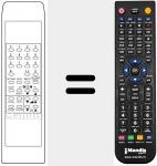 Telecomando sostituto di FT55X