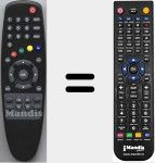Telecomando sostituto di TDT10