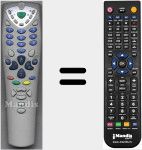 Telecomando sostituto di RCS19M0H