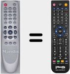 Telecomando sostituto di CSR60CI