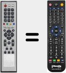 Telecomando sostituto di RC39HI