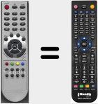 Telecomando sostituto di RC404