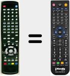 Comandament a dist&agrave;ncia substitut de S8000CIPVR