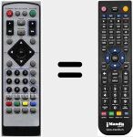 Telecomando sostituto di NJOY160HD