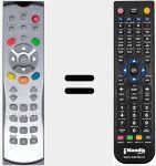 Telecomando sostituto di URC660CI