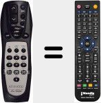 Telecomando sostituto di RC505 (A70205905)