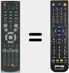 Telecomando sostituto di 043A55656W121