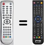 Telecomando sostituto di RC48TFDVD