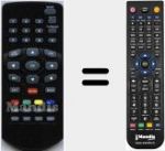 Telecomando sostituto di TDT07