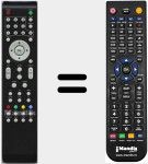 Telecomando sostituto di RC49TVTXTB