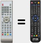 Telecomando sostituto di LCD1907