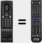 Telecomando sostituto di RC810201