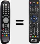 Telecomando sostituto di PRC30B