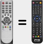 Telecomando sostituto di RC346