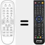 Telecomando sostituto di RC362
