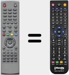 Telecomando sostituto di ALPHA40006000PVR