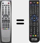 Telecomando sostituto di RC3700