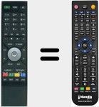 Telecomando sostituto di RTI95320500T2HDUK