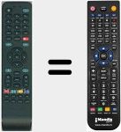 Telecomando sostituto di SHDFSAT12