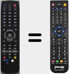 Telecomando sostituto di P702829001