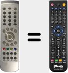 Telecomando sostituto di RCI6I9 (NW1187R)