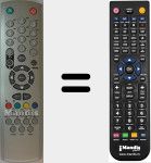 Telecomando sostituto di BSV29255DVBT