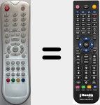 Telecomando sostituto di Crown001