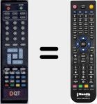 Telecomando sostituto di 002