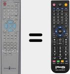 Telecomando sostituto di DTA 2196