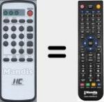 Telecomando sostituto di Digivisie 1771