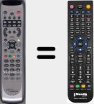 Telecomando sostituto di RC145530200