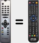 Telecomando sostituto di RC1243 (20204028)