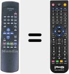 Telecomando sostituto di TP 763 (759880199700)