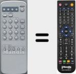 Comandament a dist&agrave;ncia substitut de TFT 15