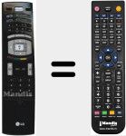 Telecomando sostituto di 6710T00019A