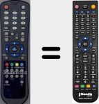 Telecomando sostituto di Listo002